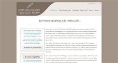 Desktop Screenshot of juliahallisy.com